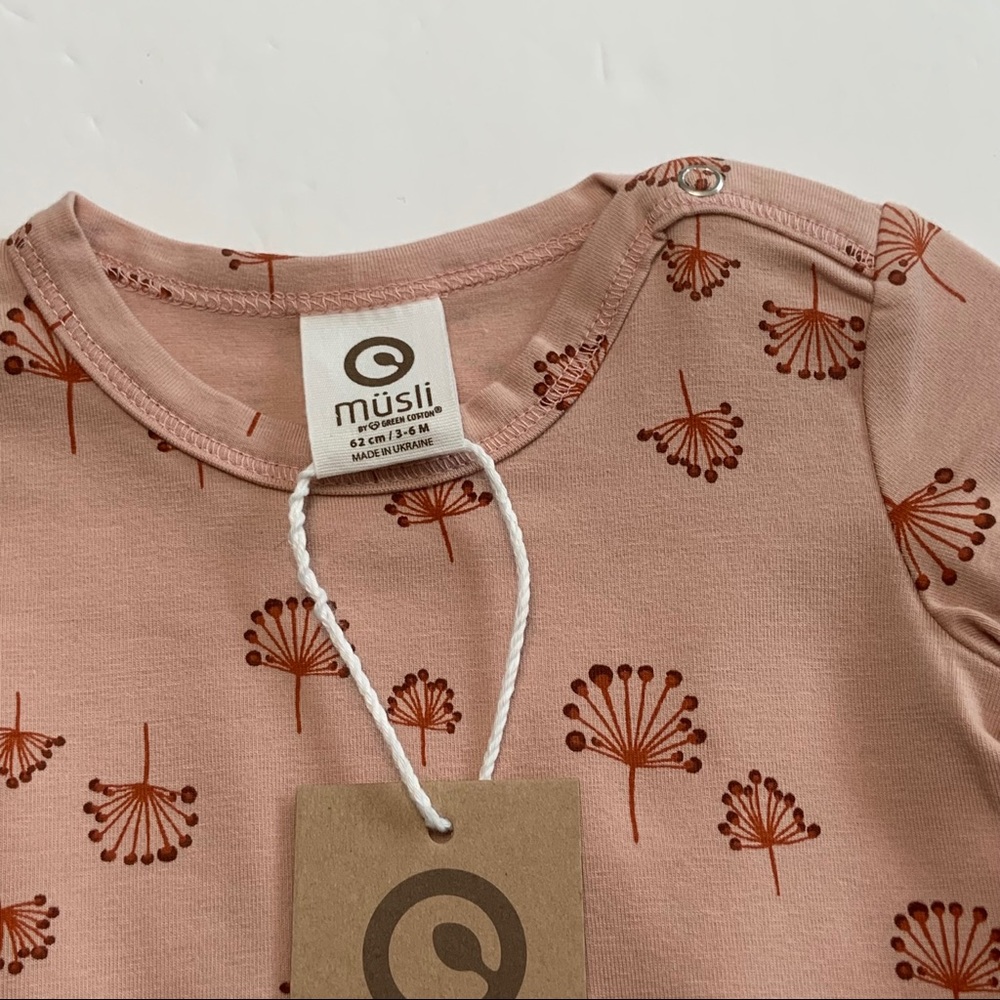 NWT Organic Angled Tier Dress (3/6 mos) - Picture 4 of 8